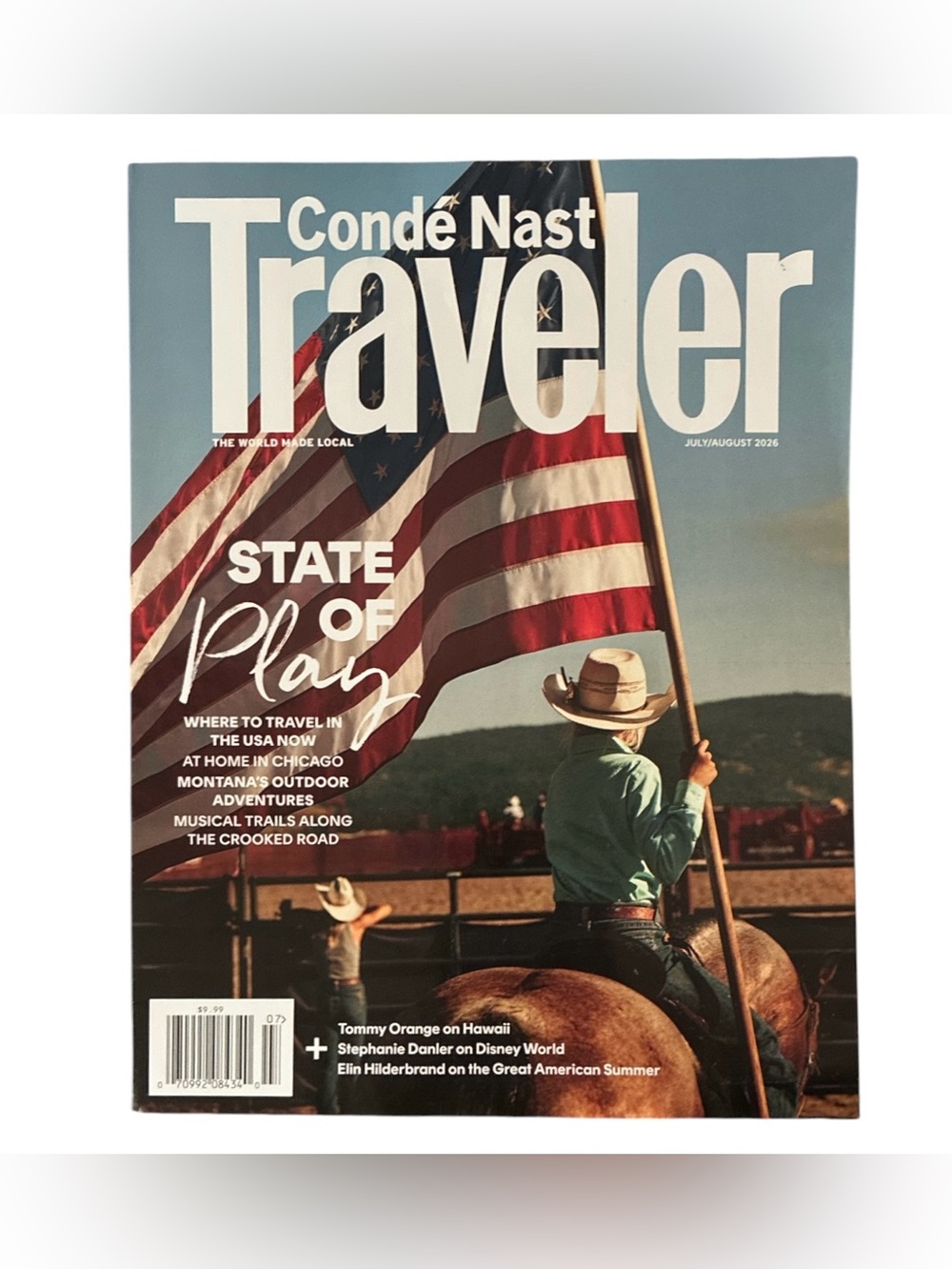 Conde Nast Traveler Magazine July August 2026 State Of Play Travel In The USA